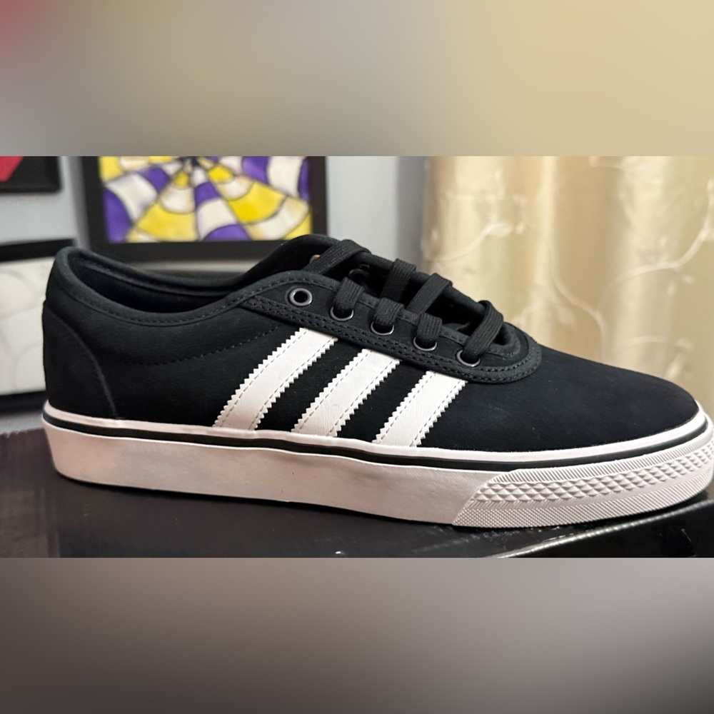 Adidas Adi Ease Black Skateboarding Shoes